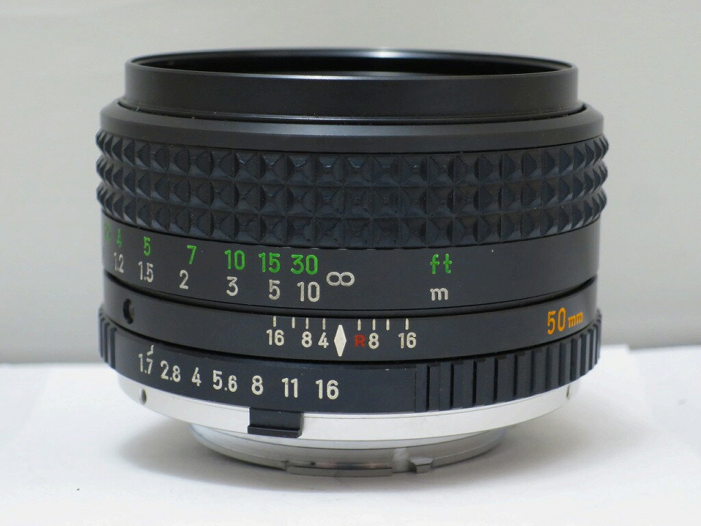 【期間限定セール】ミノルタ MINOLTA SRマウント用単焦点レンズ MC ROKKOR-PF 50mm F1.7 【中古】
