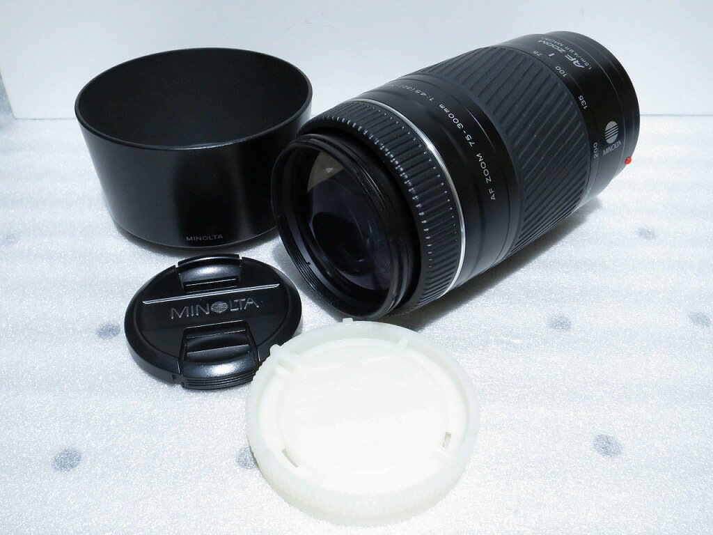 Rakuten - 【期間限定セール】ミノルタ MINOLTA Aマウント用ズームレンズ AF ZOOM 75-300mm F4.5-5.6 【中古】