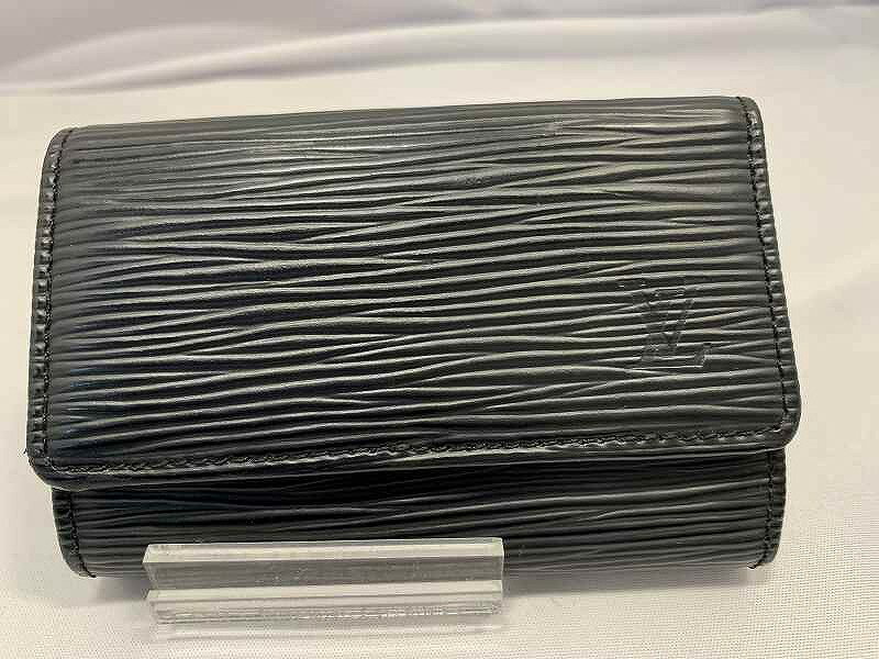 【期間限定セール】ルイヴィトン LOUIS VUITTON ミュルティクレ 6 キーケース 6連 M63812 エピ ノワール 【中古】