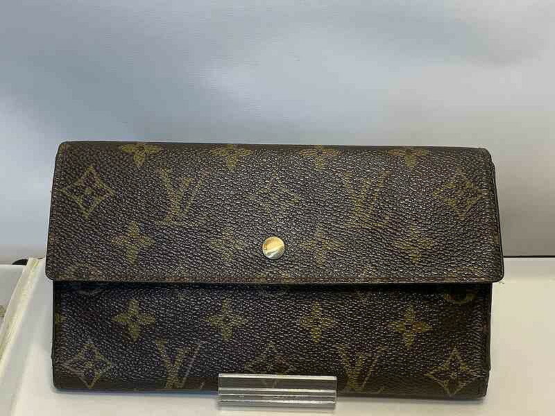 樂天商城 - 【期間限定セール】ルイヴィトン LOUIS VUITTON 長財布 M61215 モノグラム ポルトトレゾール インターナショナル 3つ折り財布 ユニセックス M61215 【中古】