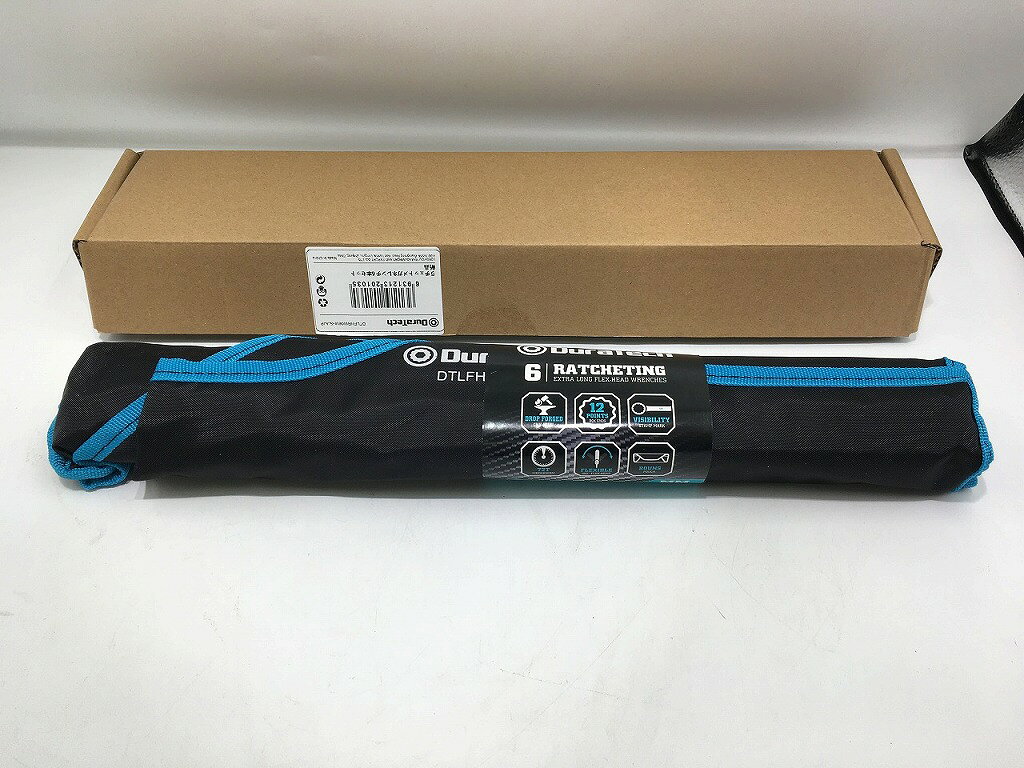【ご注意】商品は店頭・他ネットショップでも販売しておりますので、ご注文をいただいても売り切れの場合がございます。ご了承ください。ブランド名 商品名メガネラチェットセット DURATECH　DTLFHW06M商品説明フレックスタイプ、6本セット※商品は画像にあるもので全てです。付属品元箱※主な付属品を記載するようしております。中古品の特性上、全ての付属品の正確な記載が難しいため詳細は掲載の写真にてご確認ください。付属品は写真にて【全て】掲載しておりますコンディションレベルA（良品）コンディションの備考【全体】キズまたは汚れが見当たりますが、全体的には使用感の少ない状態の良い中古品です※お客様のご都合によるサイズ違いや状態による返品は受付ておりません。写真や内容を良くご確認のうえ、ご購入くださいませ配送方法宅配便商品番号tmd123735242在庫お問合せ先【ワットマンテック横浜鶴ヶ峰店】　045-958-0451【ご注意】当社オンラインショップ以外で情報、商品写真、画像、文章等を無断で転用しているページは偽サイトであり当店とは一切関係がございませんのでご注意ください。接続先のURLをご確認ください。楽天市場URL：https://www.rakuten.co.jp/楽天市場商品ページ：https://item.rakuten.co.jp/●●●《》メガネラチェットセット DURATECH　DTLFHW06M p1222106629