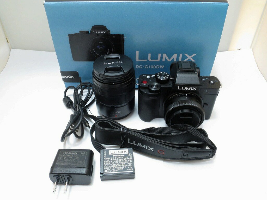 樂天商城 - 【期間限定セール】パナソニック Panasonic ミラーレス一眼 LUMIX DC-G100DW 【中古】