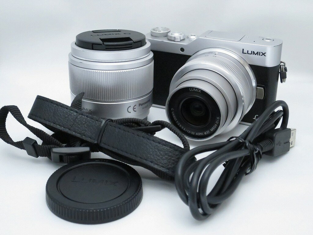 Rakuten - 【期間限定セール】パナソニック Panasonic ミラーレス一眼 LUMIX DC-GF9W/G VARIO 12-32mm F3.5-5.6 ASPH.MEGA O.I.S./G 25mm　F1.7 ASPH. 【中古】