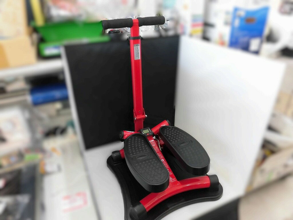 【6/20(土)20時〜全品ポイント10倍！要エントリー】ショップジャパン shop japan ステッパー 専用ハンドル付き ND-1R + NH-1R 【中古】