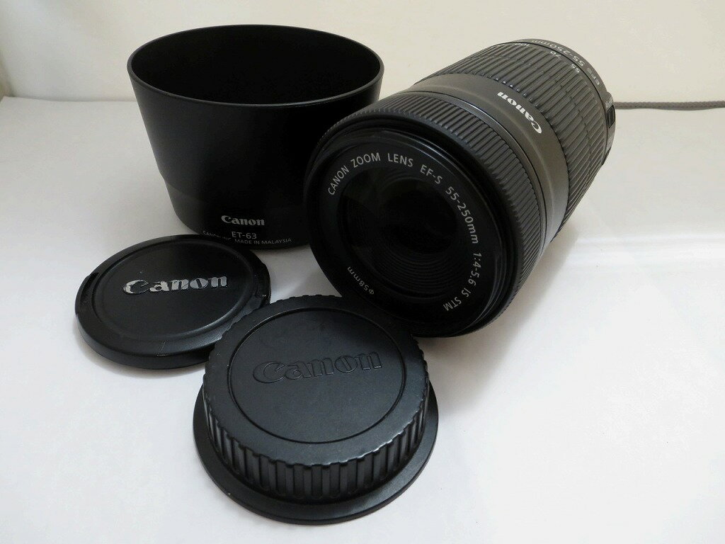 キヤノン Canon APS-C専用ズームレンズ EF-S55-250mm F4-5.6 IS STM 
