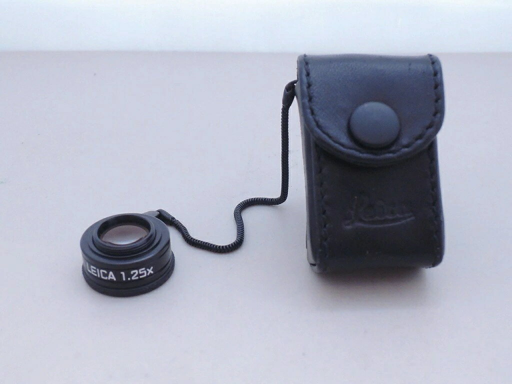 ライカ Leica ビューファインダーマグニファイヤーM1.25x Leica (ライカ) ビューファインダーマグニファイヤーM 1.25x」の商品