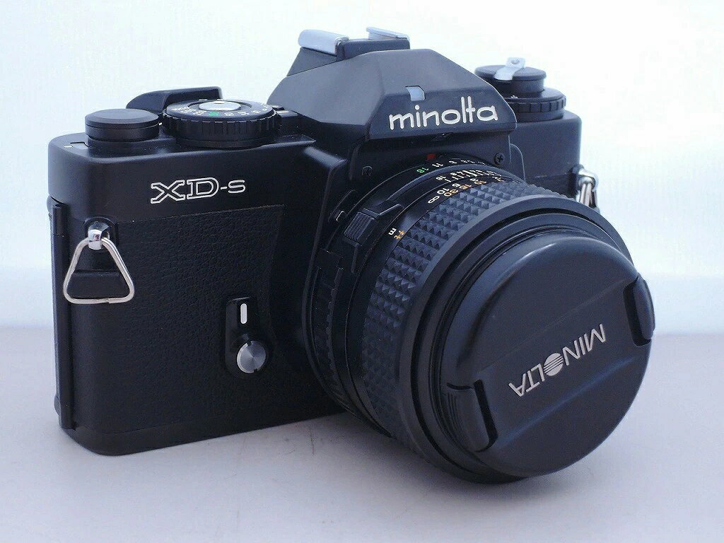 ミノルタ MINOLTA フィルム一眼レフカメラ レンズセット XD-S/MD 50mm f1.4 【中古】