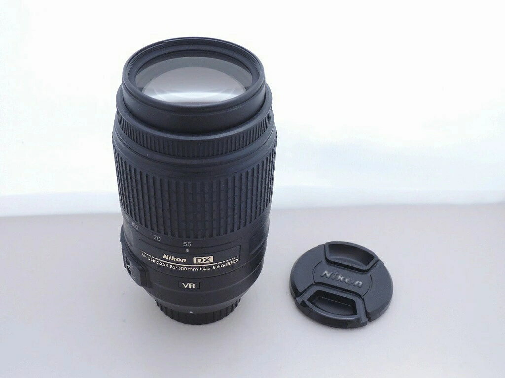 Rakuten - ニコン Nikon Fマウント レンズ APS-C AF-S DX NIKKOR 55-300mm f4.5-5.6 G ED VR 【中古】