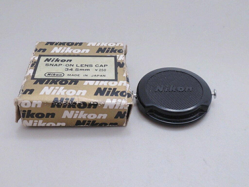 【期間限定セール】ニコン Nikon レンズキャップ スナップ式 34.5mm 【中古】