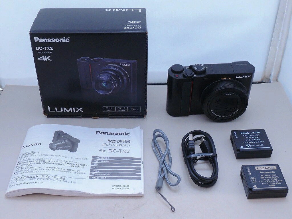 楽天市場】panasonic lumix dc－tx2 バッテリーの通販