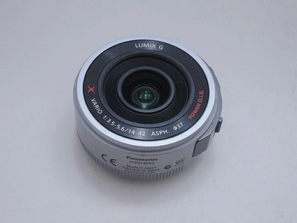 Rakuten - 【6/20(土)20時〜全品ポイント10倍！要エントリー】パナソニック Panasonic マイクロフォーサーズマウント レンズ フォーサーズ LUMIX G POWER O.I.S 14-42mm 3.5-5.6 【中古】