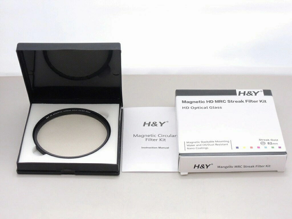 Rakuten - 【期間限定セール】マグネット式フィルター Magnetic Streak Gold 82mm 【中古】