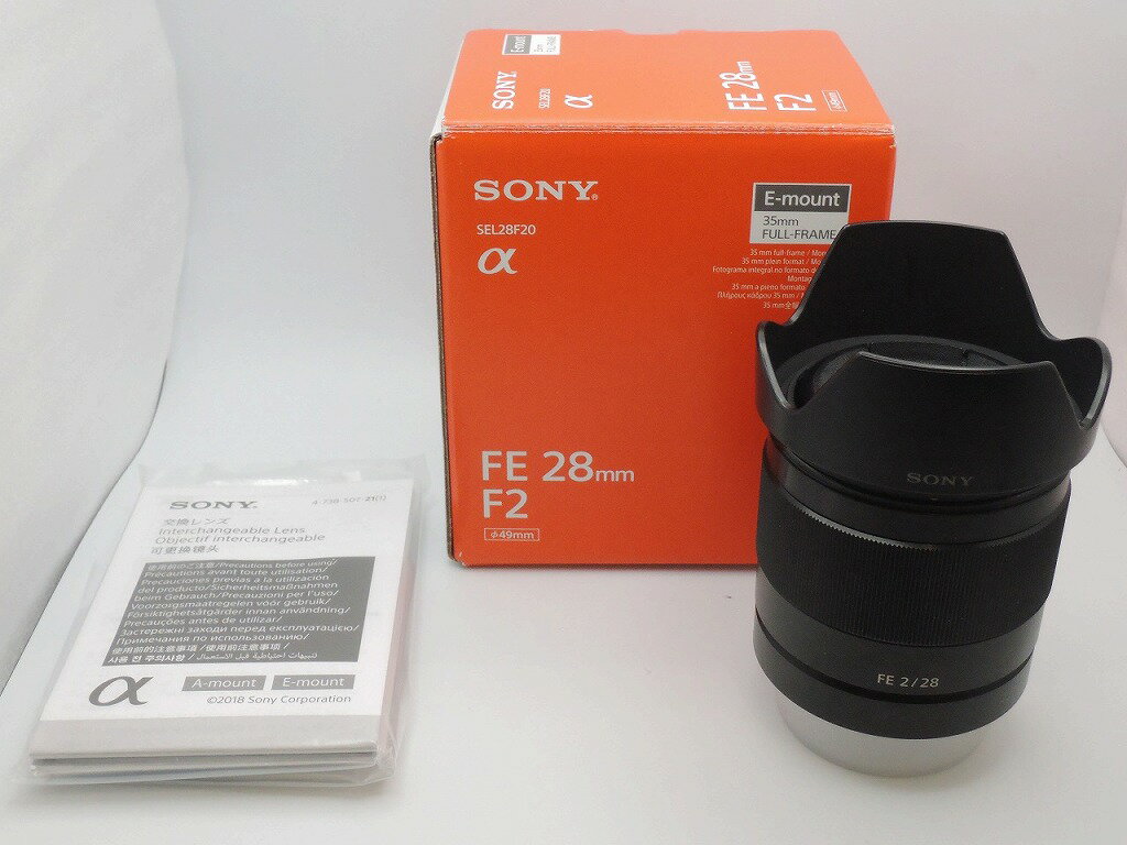楽天市場】中古 sony fe 28mm f2 sel28f20の通販