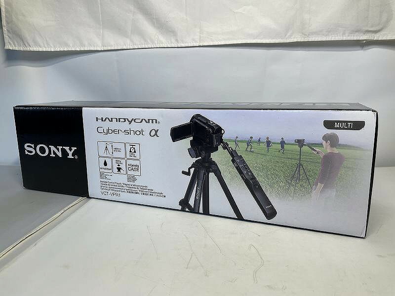 驚くべき価格 SONY 3ウェイオイルフリュード リモコン三脚 4段 VCT