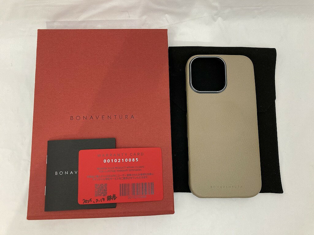 BONAVENTURA ボナベンチュラ鈴木亜美　アトールブルー　13pro 携帯 HERMESと同じタンナーから革を仕入れている、で有名なbonaventuraと