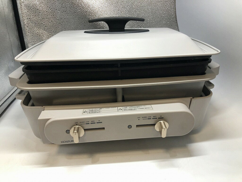 【全品ポイント10倍！】コイズミセイキ 小泉成器 セパレートグリラー KSG-1201 【中古】