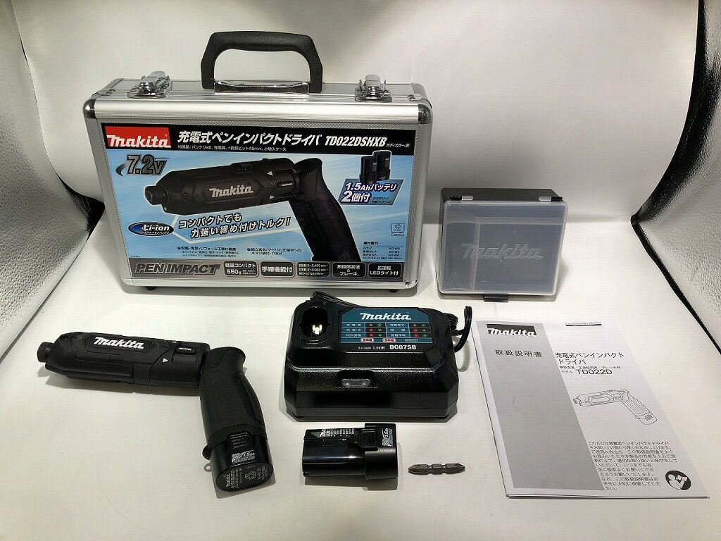 マキタ　ペンドラ　インパクト　中古 マキタ 充電式ペンインパクトドライバ TD022Dの中古 未使用品 《東京