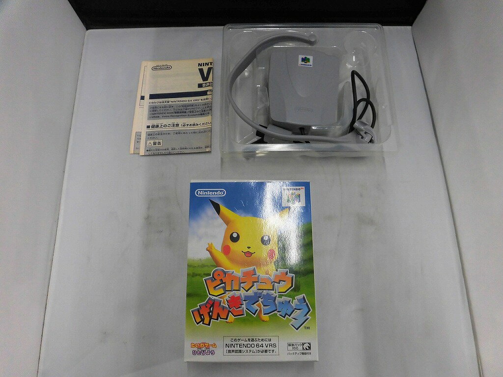�˥�ƥ�ɡ� Nintendo 64���ե� �ԥ����奦���󤭤Ǥ��夦 VRS���å� NUS-NPGJ-JPN ����š�