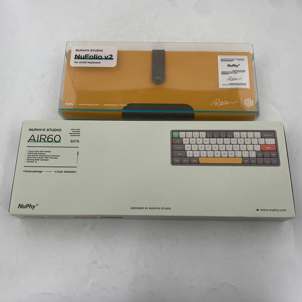 Rakuten - 【期間限定セール】ニューフィー NuPhy キーボード Air60 【中古】