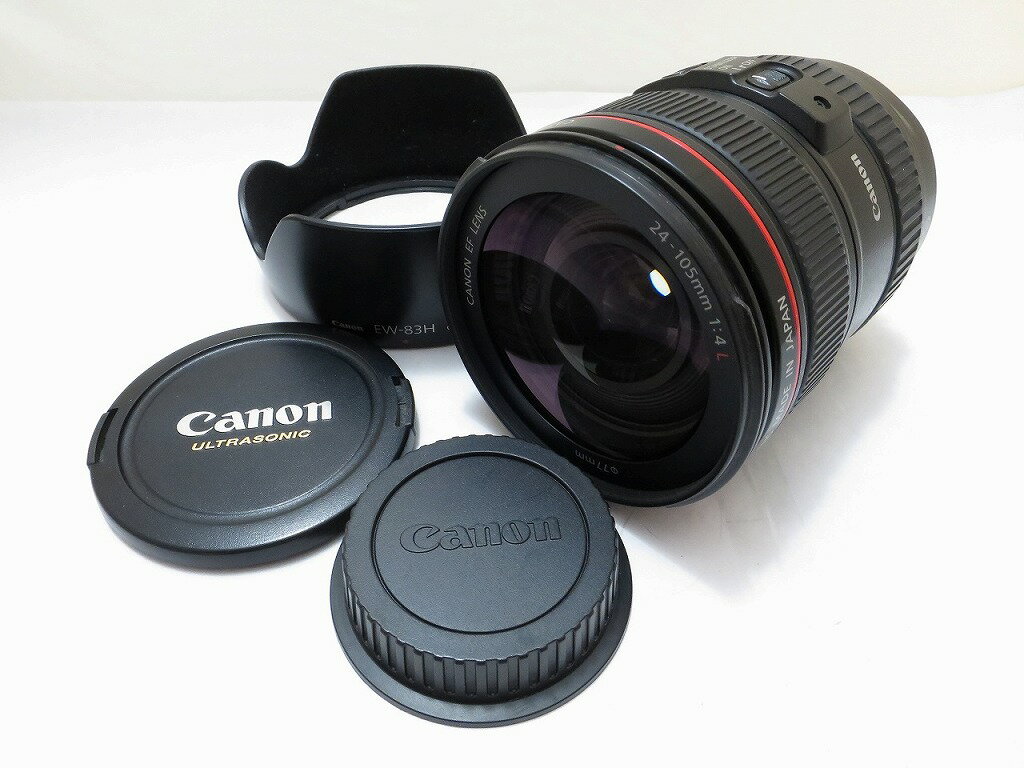 Rakuten - キヤノン Canon EFマウント用ズームレンズ EF24-105mm F4　L IS USM 【中古】