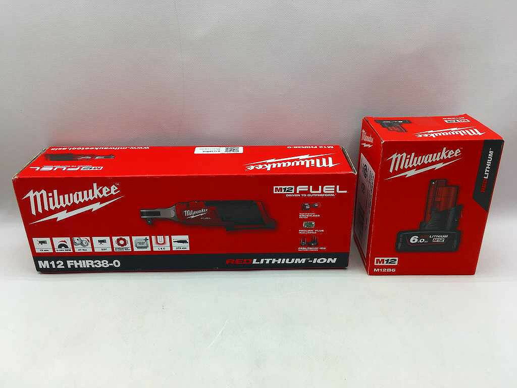 Rakuten - 【全品ポイント10倍！要エントリー】【期間限定セール】ミルウォーキーツール Milwaukee ハイスピードラチェットレンチ M12FHIR38-0 【中古】