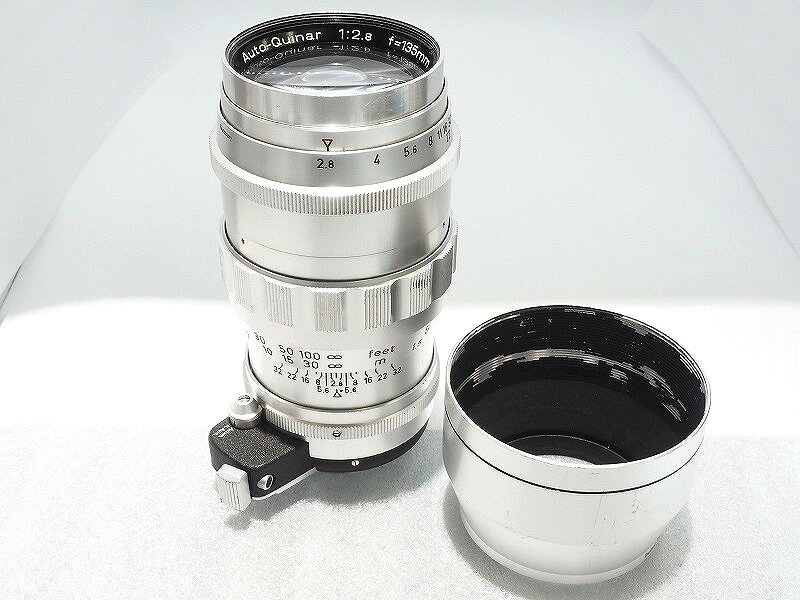 望遠レンズ Steinheil Munchen　　Auto-Quinar 135mmF2.8 