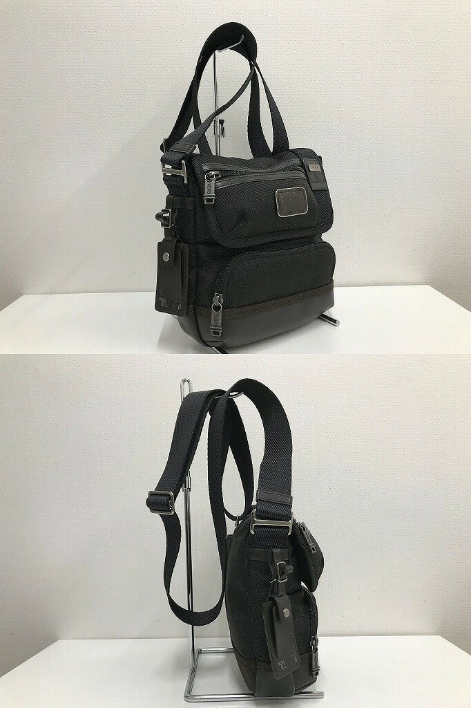 【期間限定セール】トゥミ TUMI オトナ仕様のショルダーバッグ 上品でスタイリッシ...
