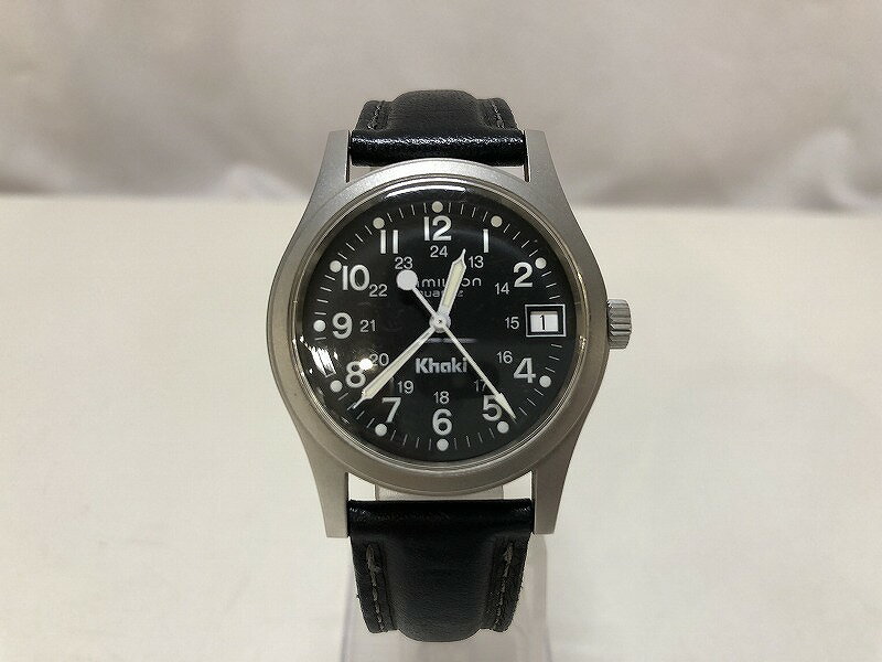 Hamilton Khaki 時計 中型 ブラック/シルバー 楽天市場】ハミルトン カーキ 中古（メンズ腕時計｜腕時計）の通販