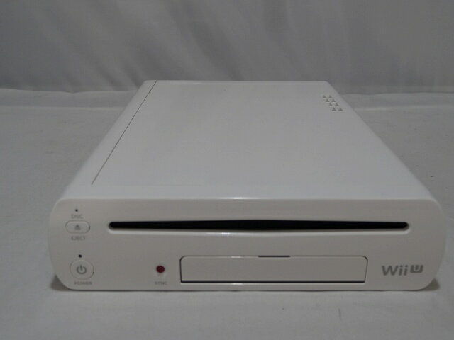 ニンテンドー Nintendo Wii U ベーシック 本体のみ ホワイト WUP-001 【中古】