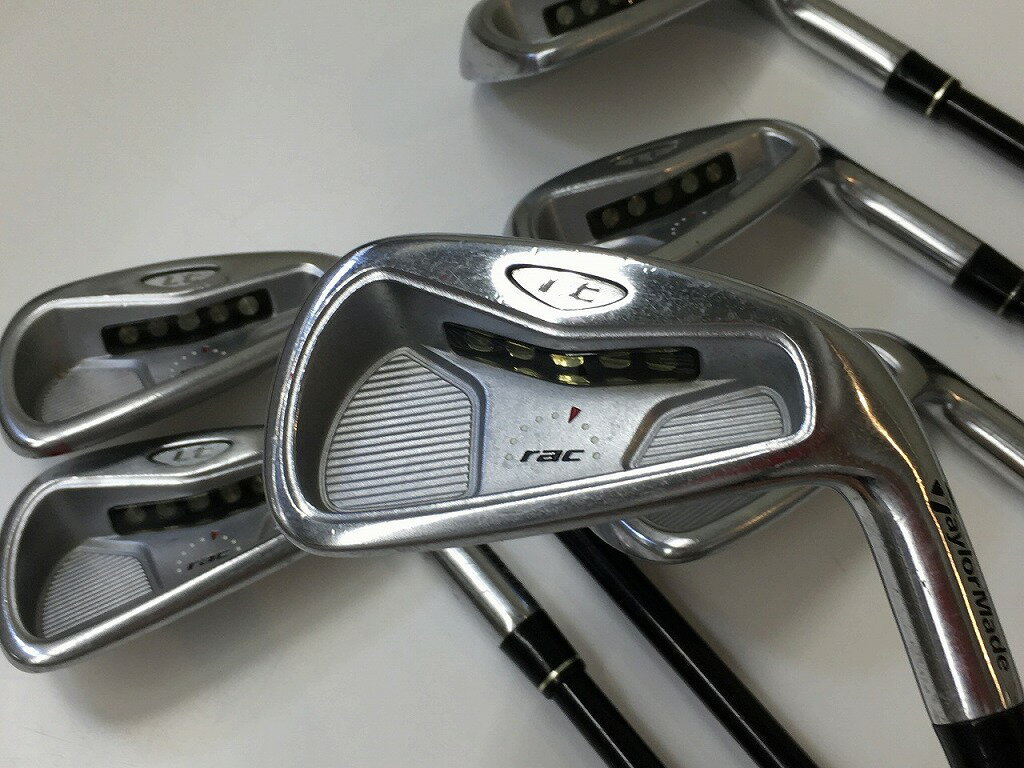 テーラーメイド TaylorMade 【並品】右用アイアンセット6本 FLEX：R RAC 2005 【中古】