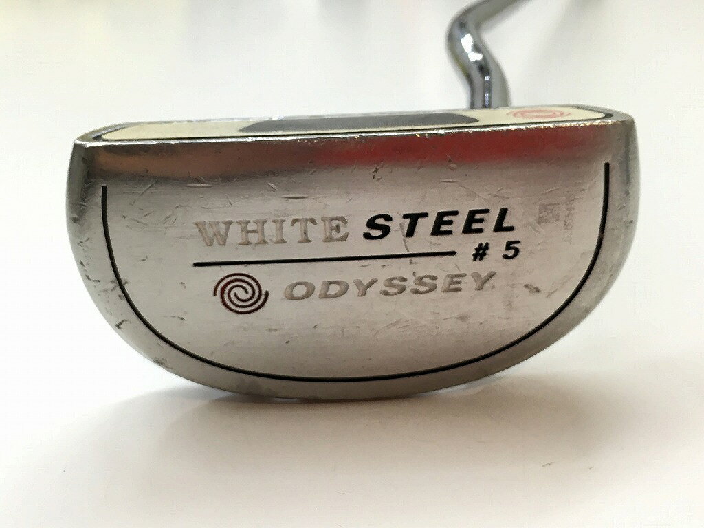 オデッセイ ODYSSEY 【並品】右用パター FLEX：- WHITE　STEEL5 【中古】