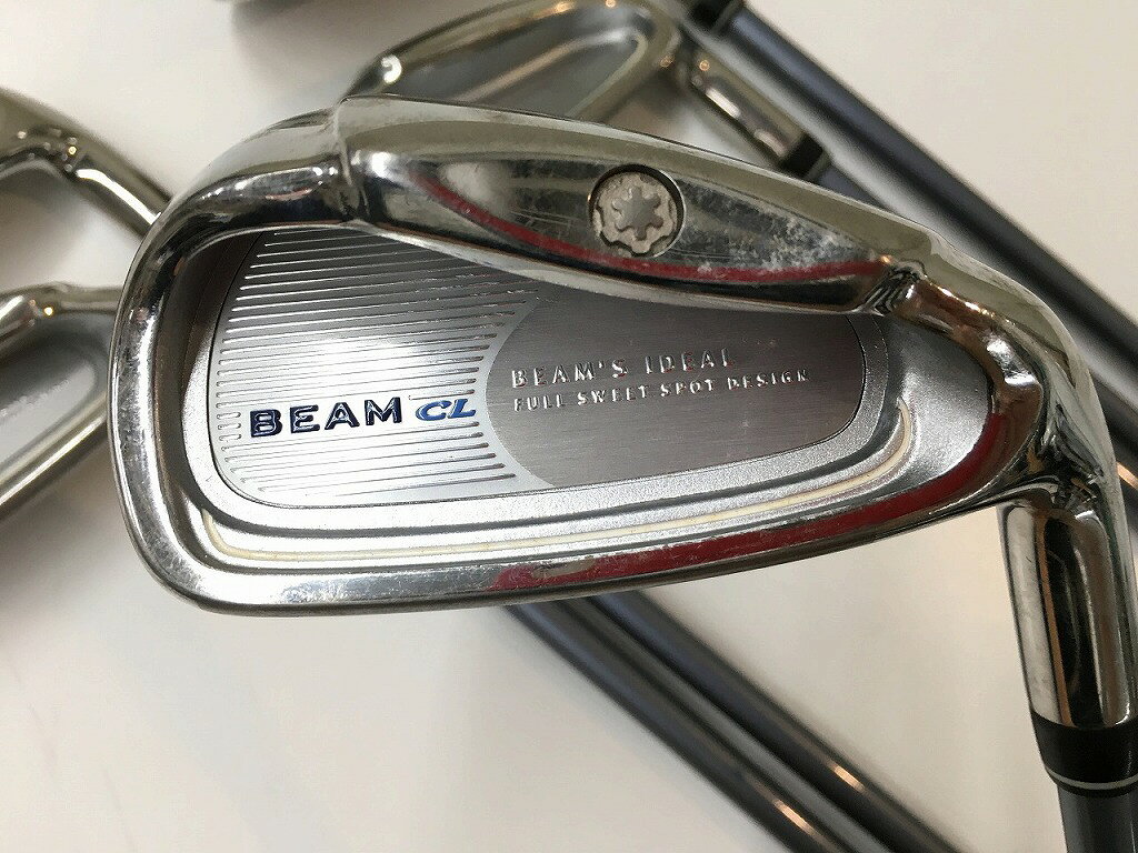 ブリヂストン BRIDGESTONE 【並品】右用アイアンセット6本 FLEX：L BEAM　CL　TI-FACE　2005 【中古】