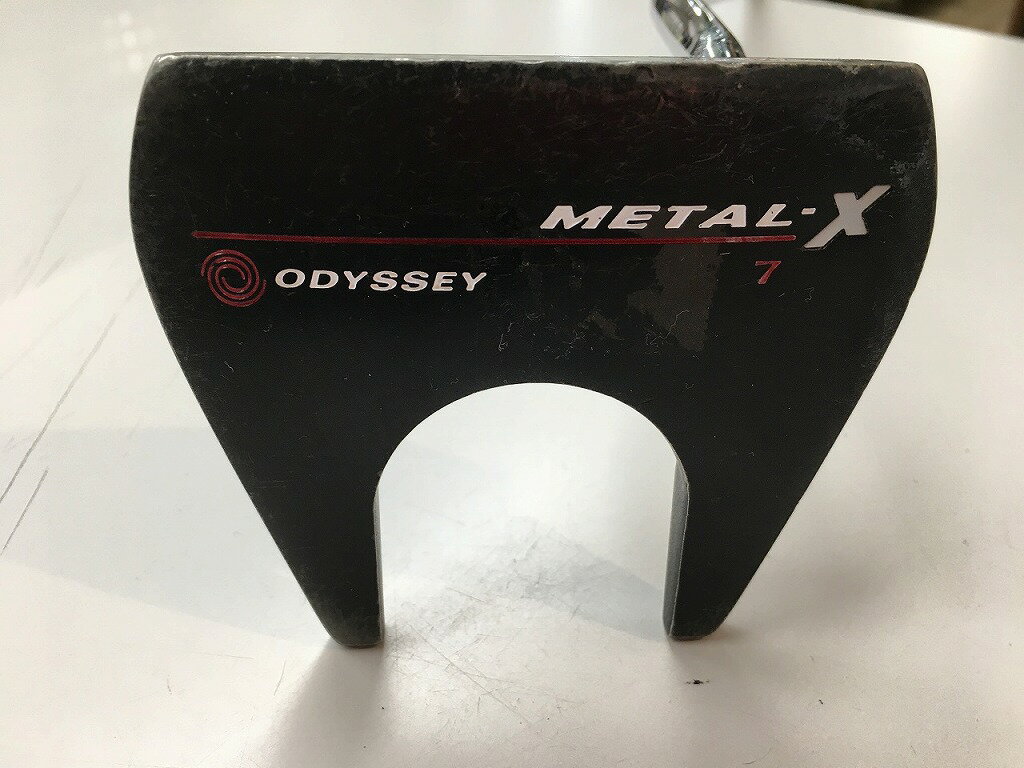 【全品ポイント10倍！要エントリー】【期間限定セール】オデッセイ ODYSSEY 【並品】右用パター FLEX：- METAL X 7 【中古】
