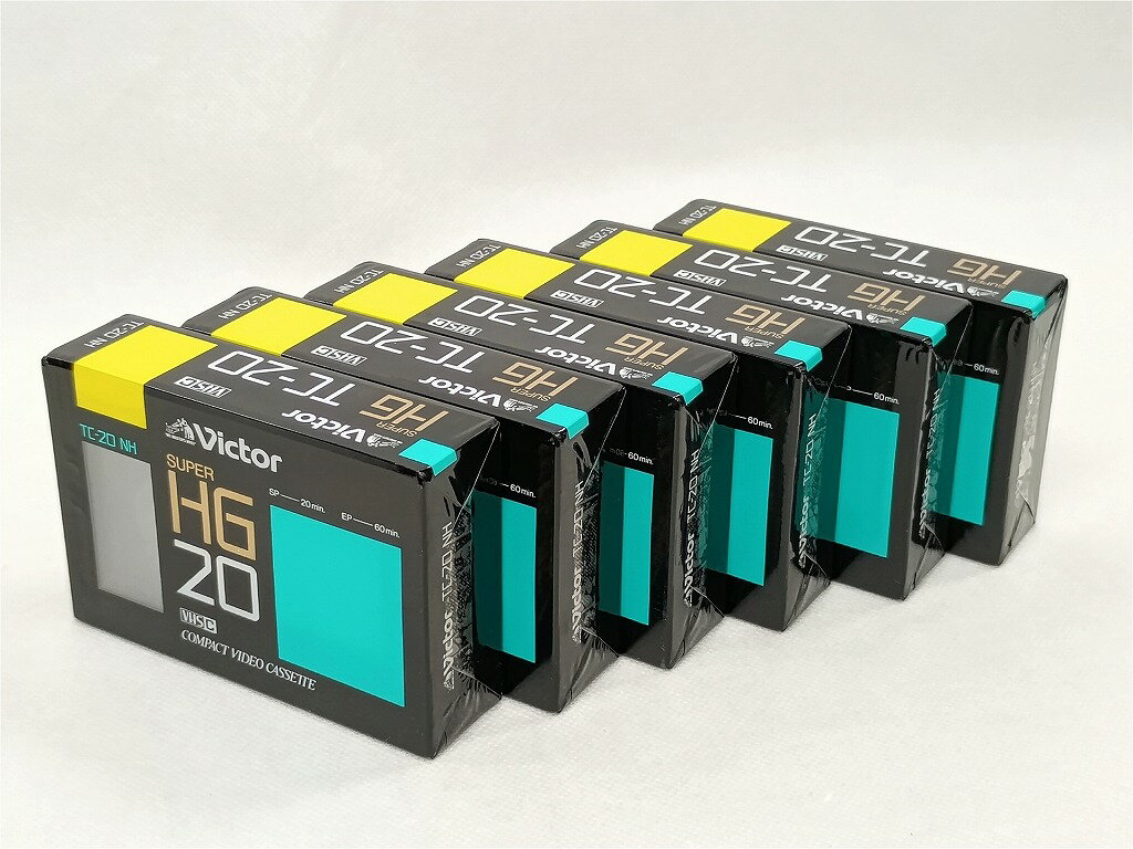 ��̤���ѡ� �ӥ����� Victor VHS-C�ӥǥ��ơ��� 6�ܥ��å� HG TC-20