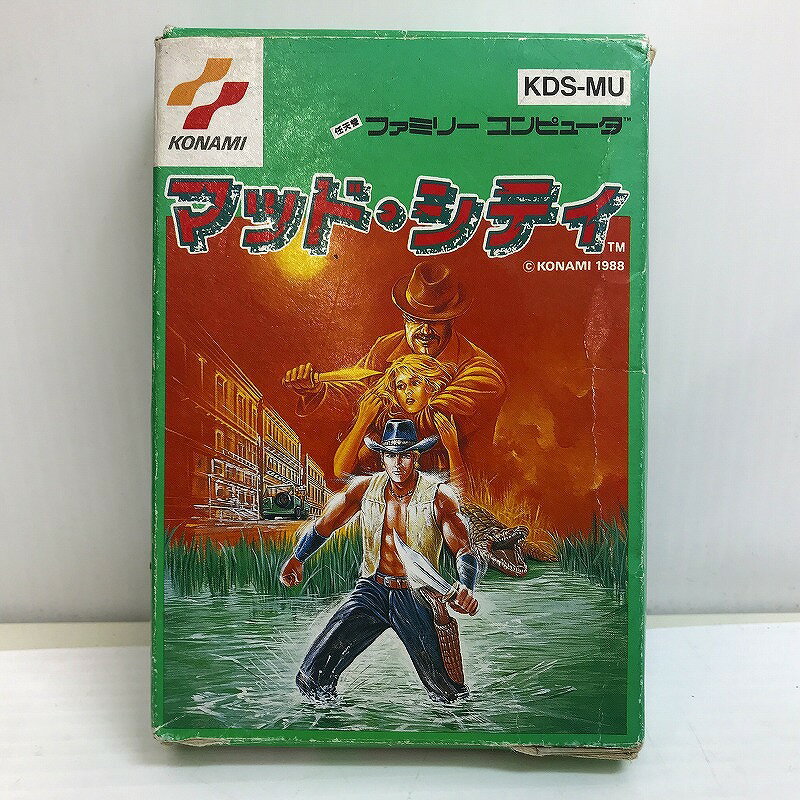 KONAMI - コナミ KONAMI ファミコンソフト マッドシティ 【中古】