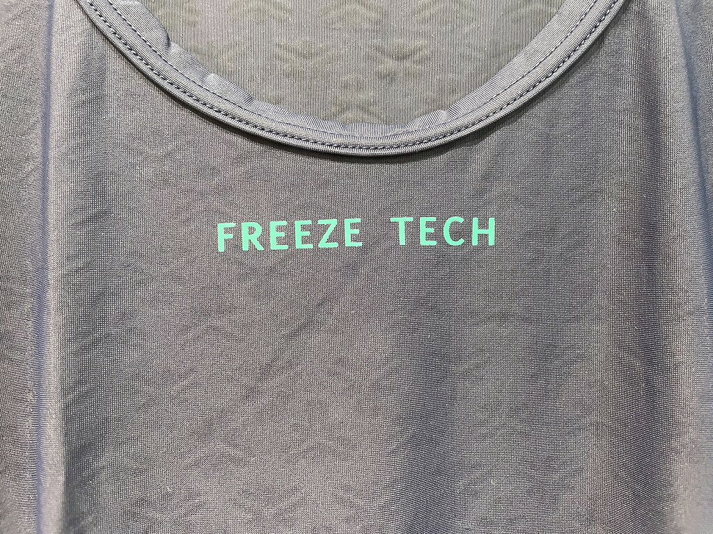 フリーズテック FREEZE TECH 【未使用】冷却ノースリーブクルーネック Men/NV/M 【...