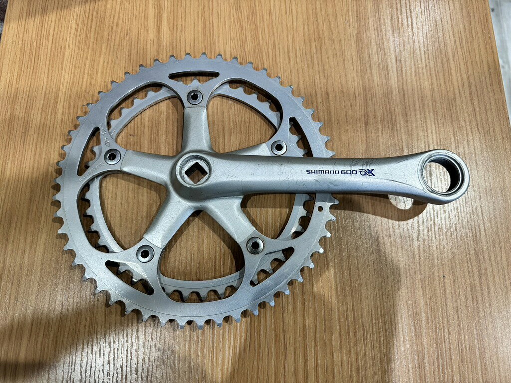 シマノ SHIMANO クランクセット 600 AX 【カウマン戸塚】 【中古】