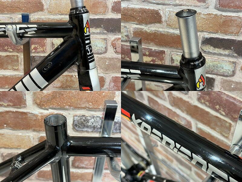チネリ CINELLI アルミフレームセット XSサイズ 165cm前後 / クランクセット EXPER...