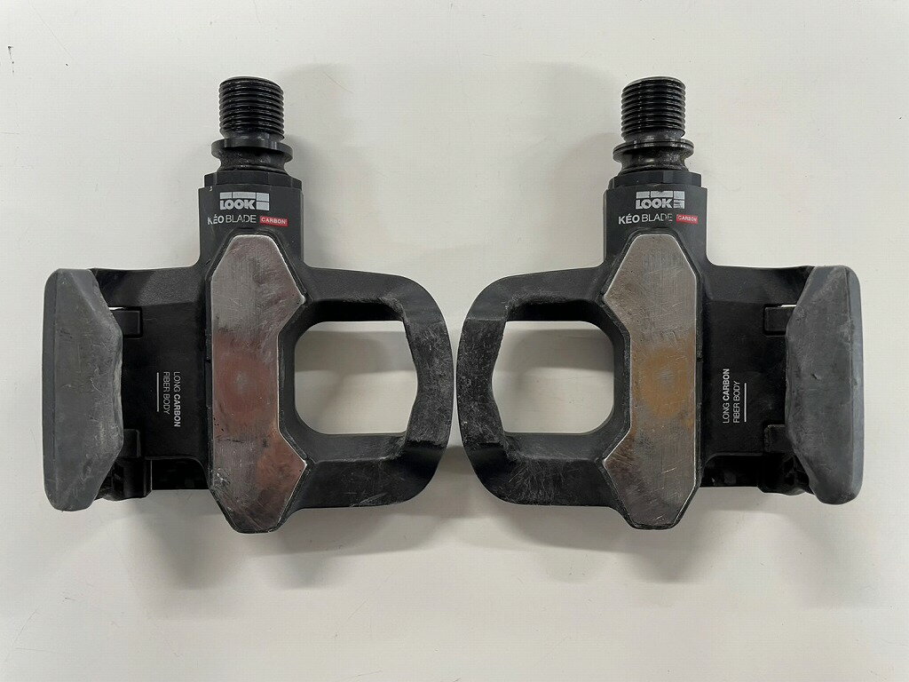 【全品ポイント10倍！】ルック LOOK ビンディングペダル チタンシャフト KEO BLADE CARBON 【カウマン鎌倉】 【中古】
