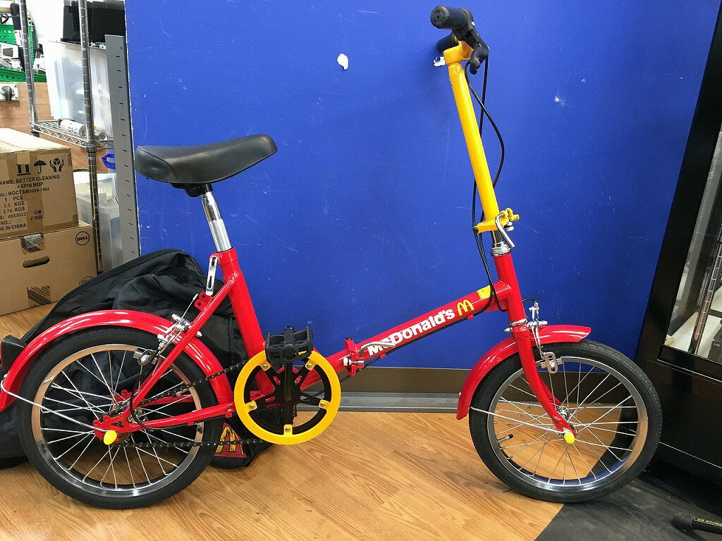 中古自転車折り畳み式16インチ BRIDGESTONE（ブリヂストン） 【10%OFF】中古 自転車 激安 子供用