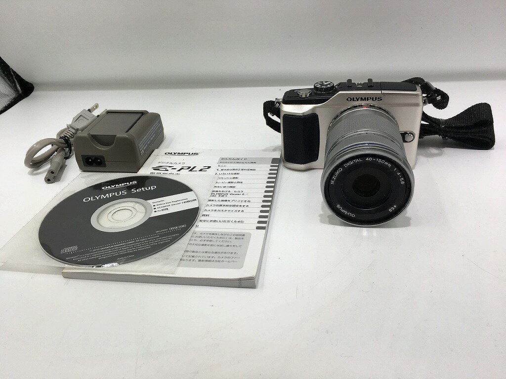 樂天商城 - 【期間限定セール】オリンパス OLYMPUS ミラーレスカメラ E-PL2 【中古】