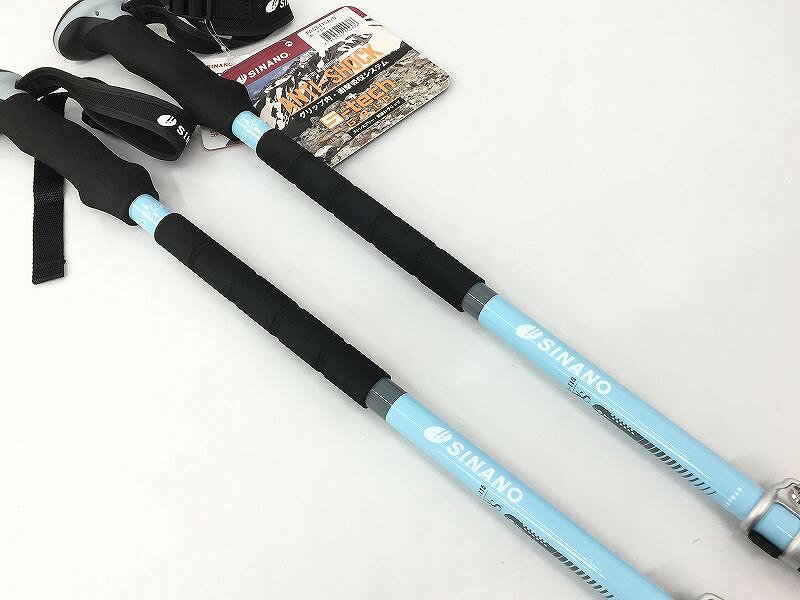 Other - 【期間限定セール】シナノ SINANO トレッキングポール FAST-115/A/S スカイ トレッキング ハイキング レバーロックステッキ 【中古】