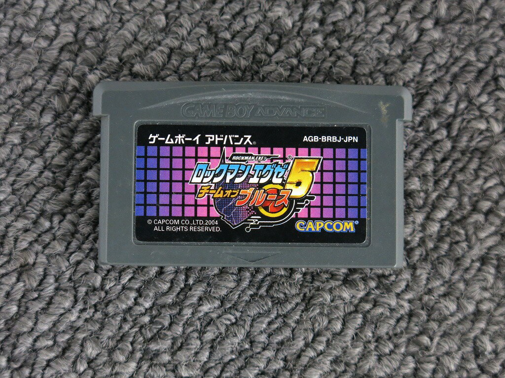Other - カプコン CAPCOM GBAソフト ロックマンエグゼ5 チーム オブ ブルース ソフトのみ 【中古】