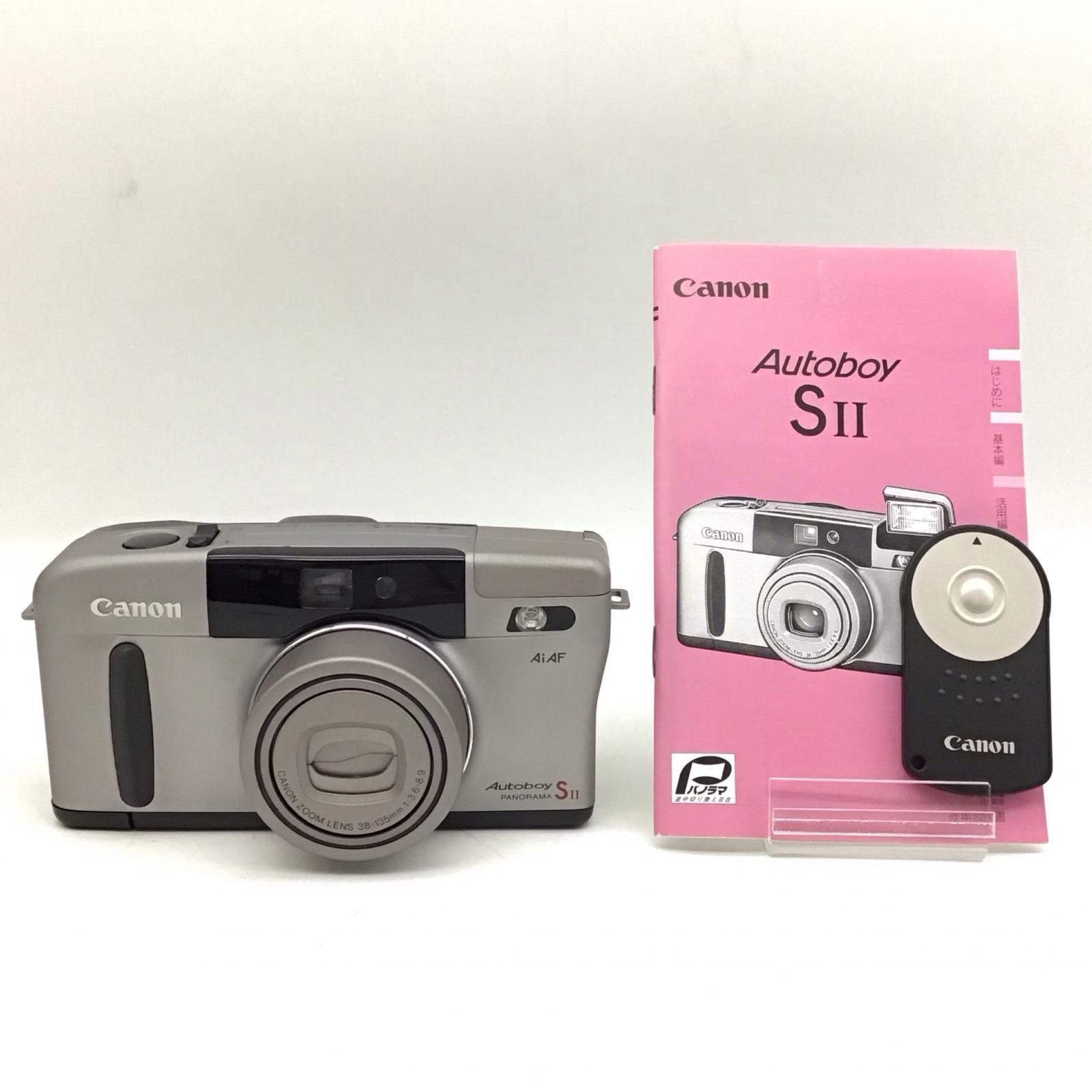 Canon Autoboy S コンパクトフィルムカメラ 遠隔リモコン付 Introducing the incredibly easy-to-use film camera, the Canon