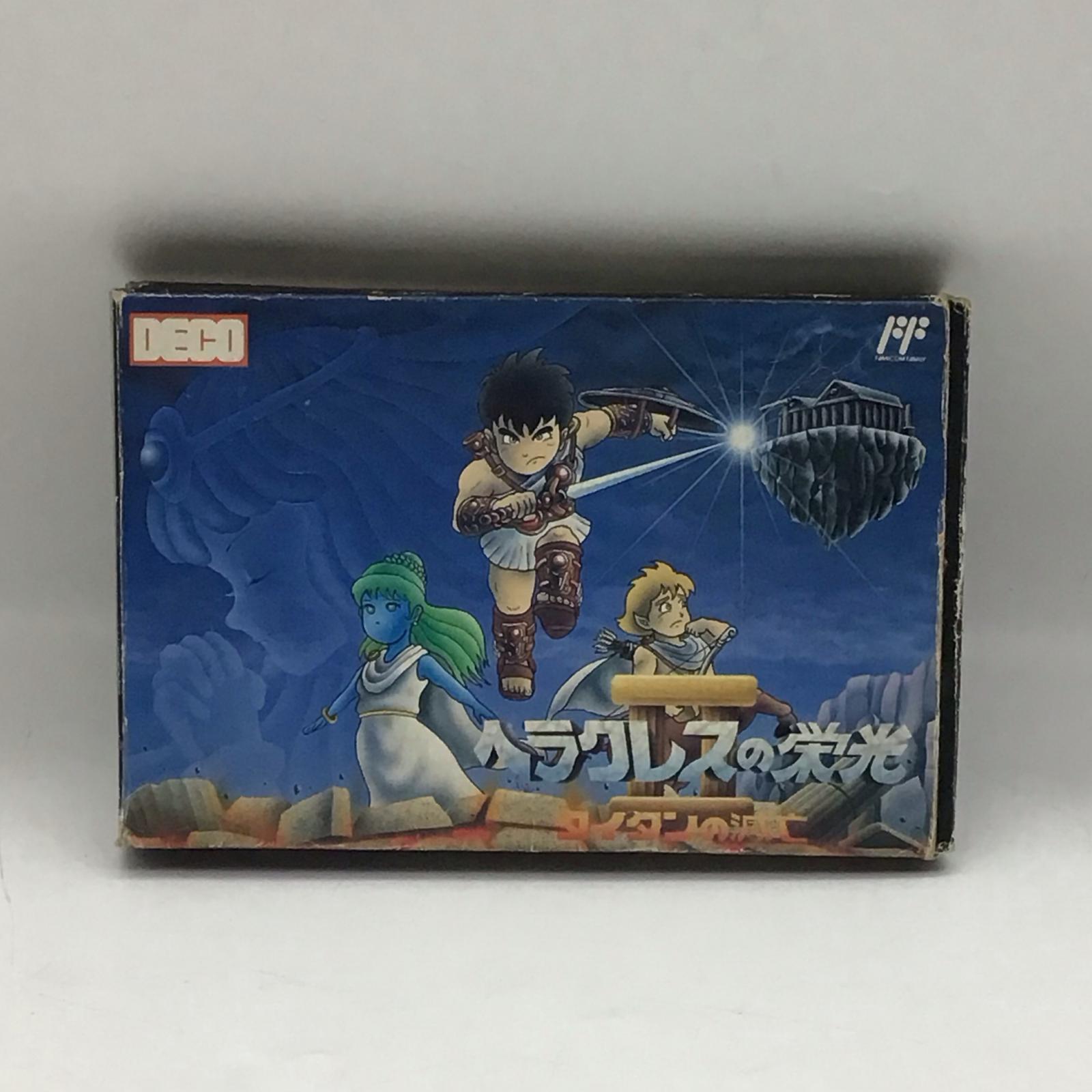 ヘラクレスの栄光　ファミリーコンピュータ　新品未使用　完全品 美品 FC ファミコン ヘラクレスの栄光 【公式通販】