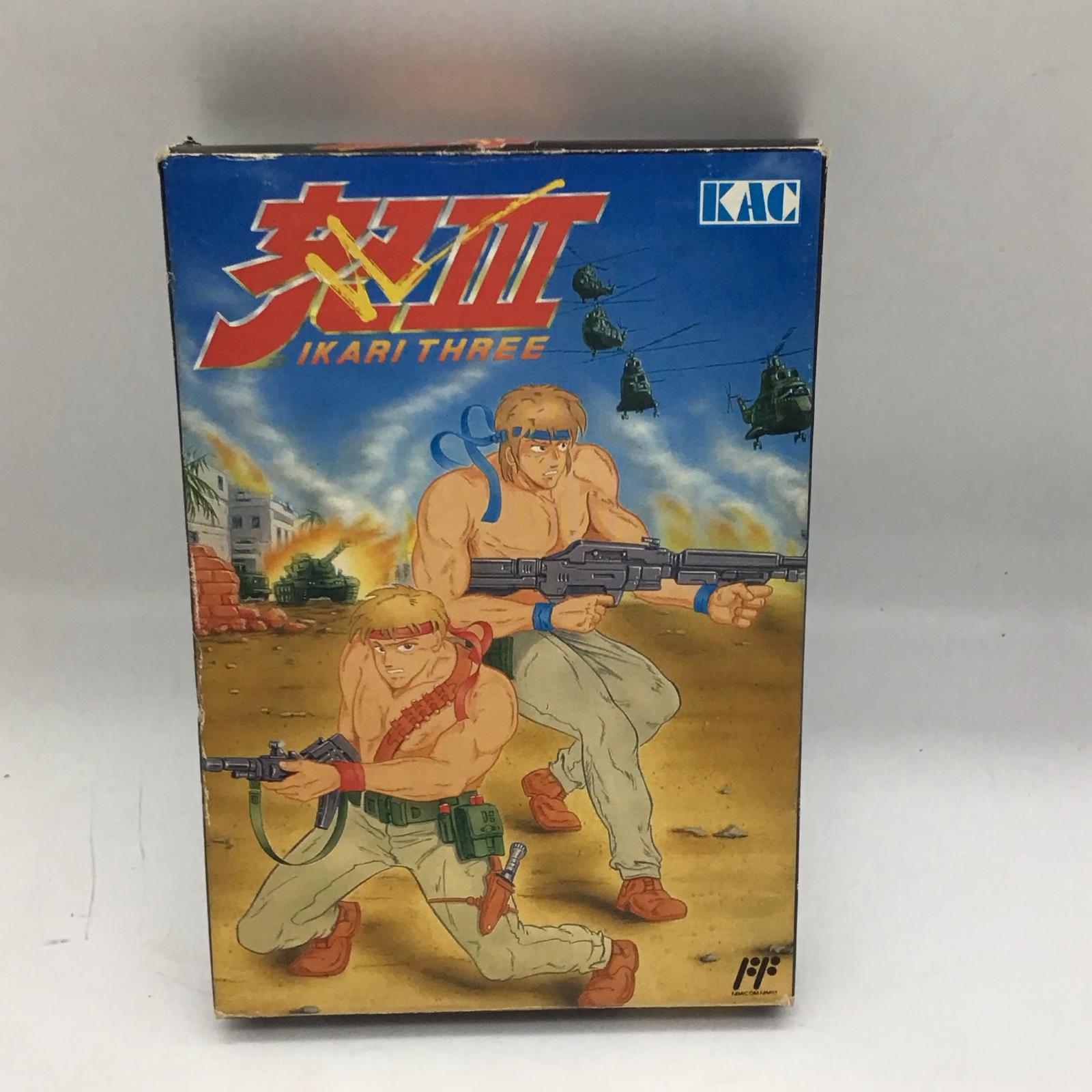 ファミコンソフト KAC-3D 怒3【中古】
