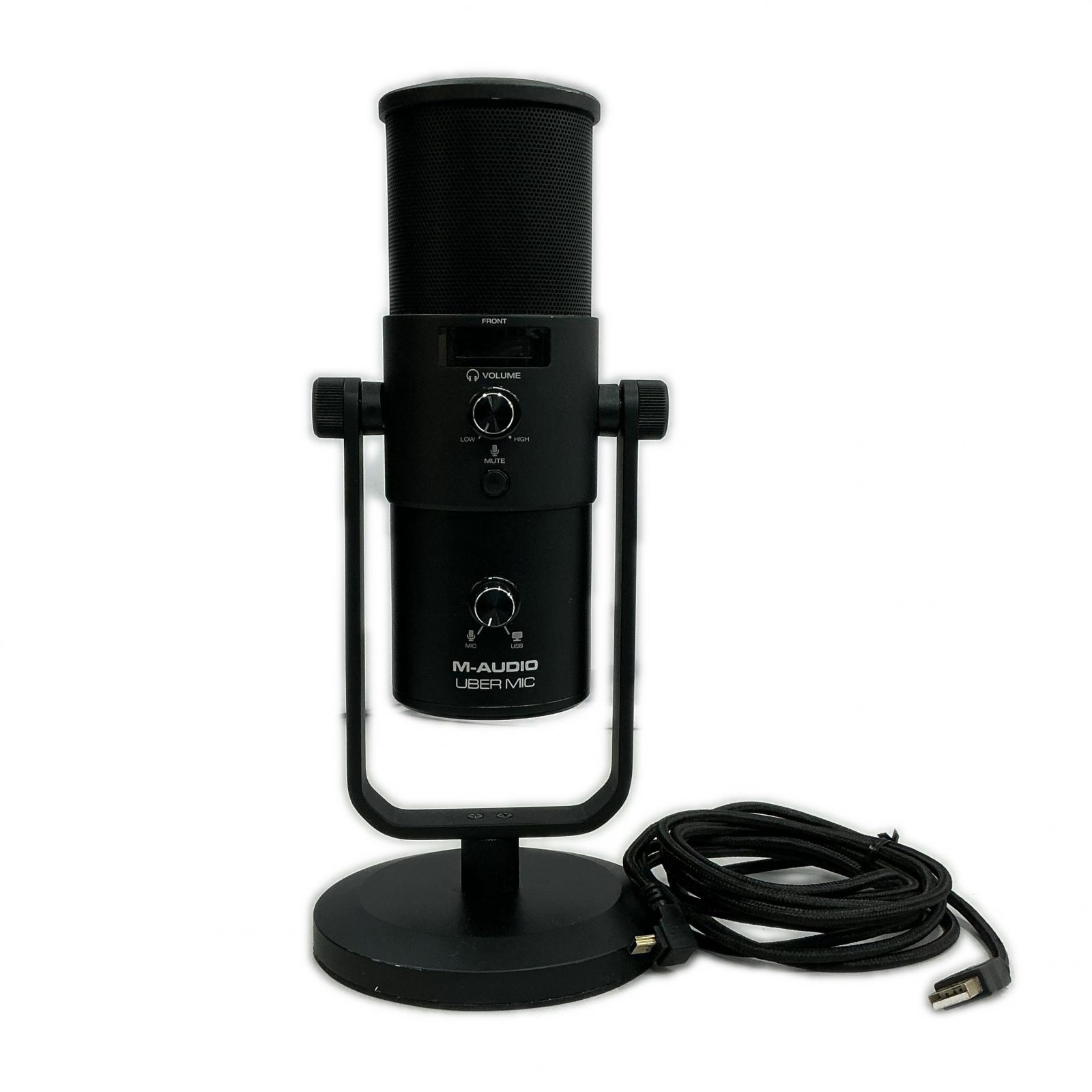M-AUDIO UBER MIC コンデンサーマイク【中古】