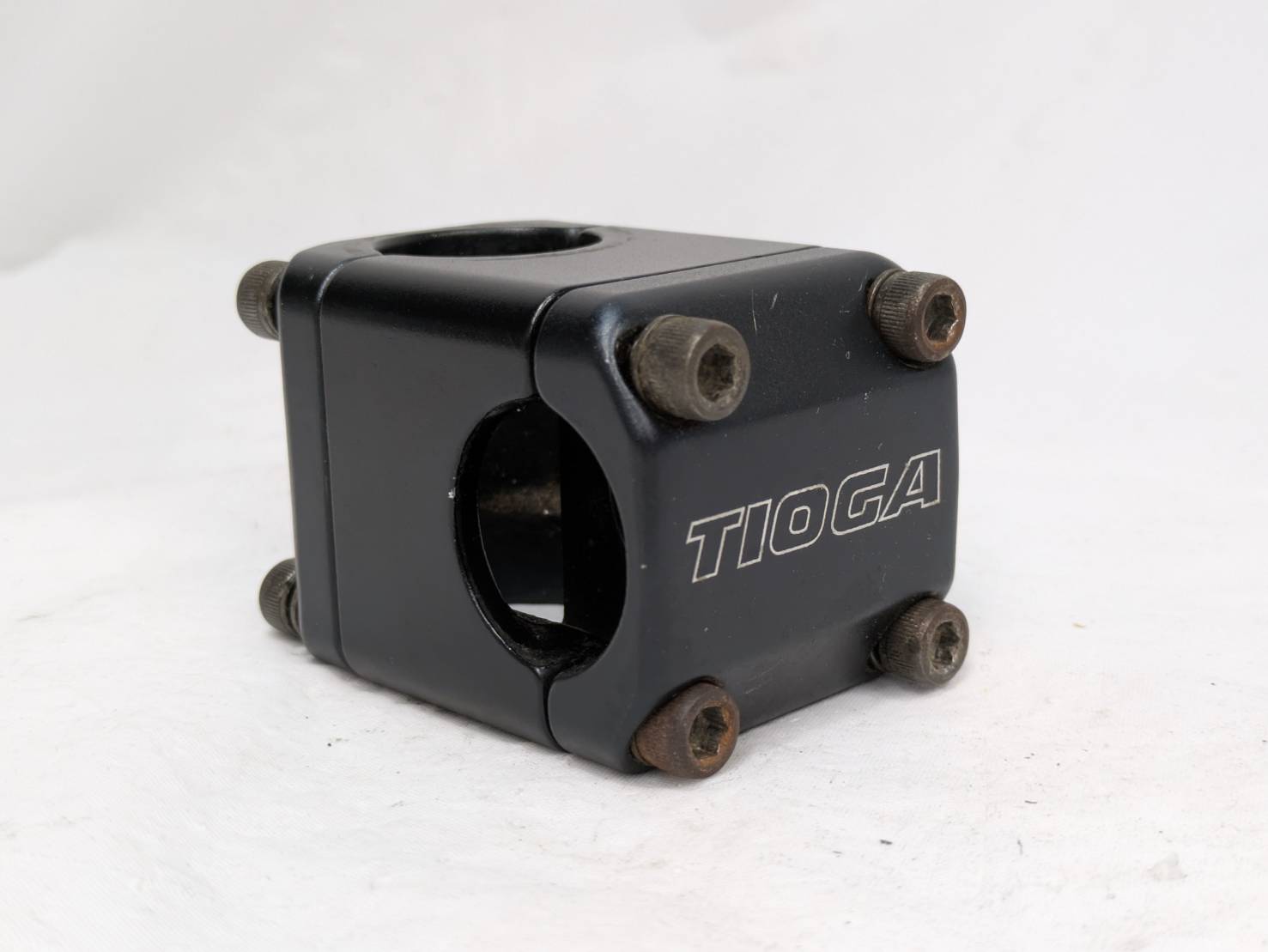 樂天商城 - タイオガ TIOGA CUBE アルミステム 40mm 28.6mm 【中古】【カウマン戸塚】