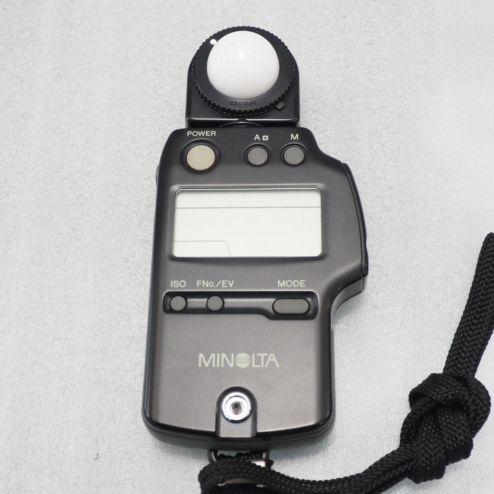 MINOLTA AUTO METER IV F 黒【中古】