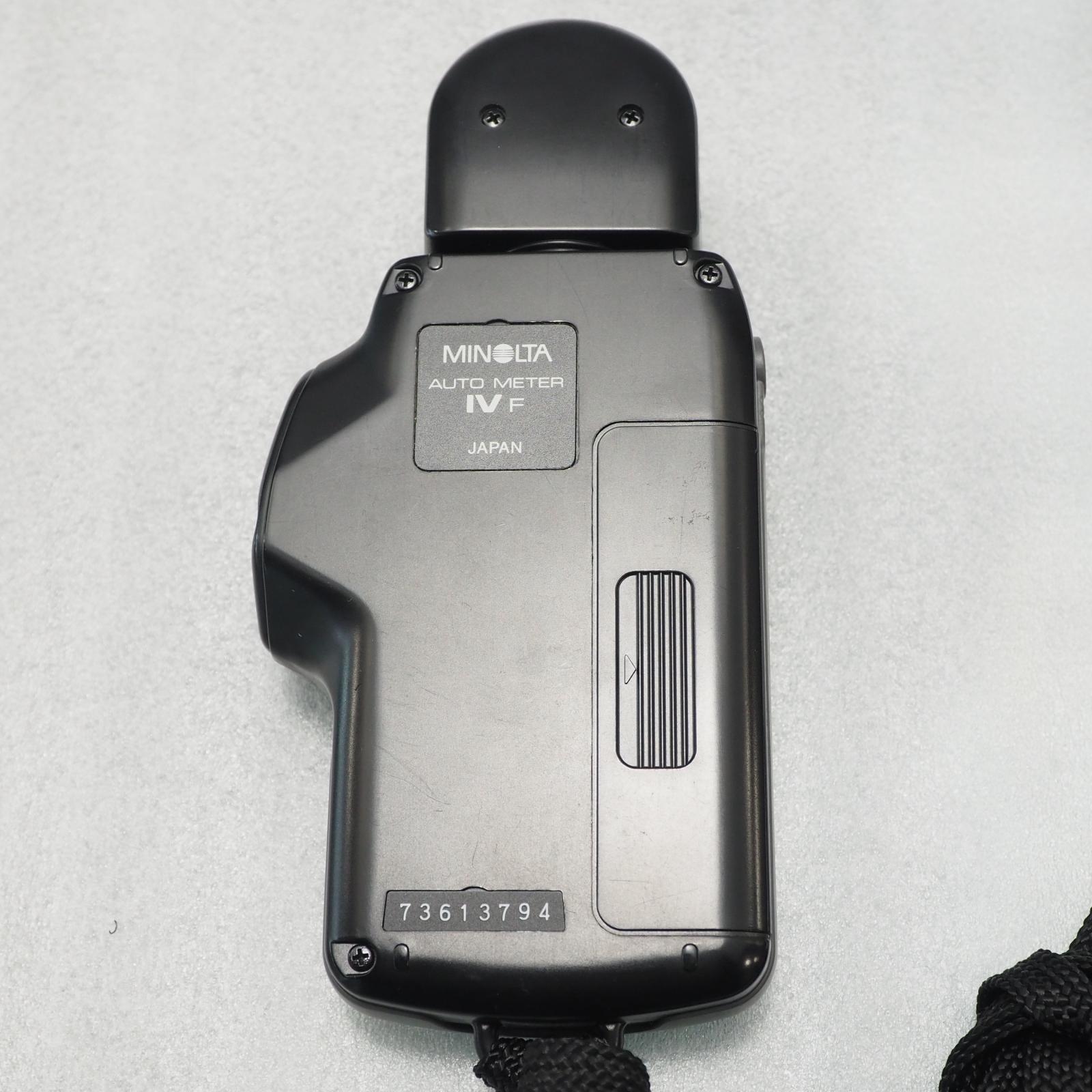 MINOLTA AUTO METER IV F 黒【中古】
